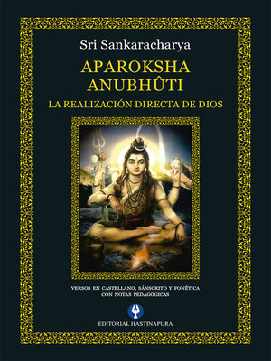 cover image of Aparoksha Anubhûti